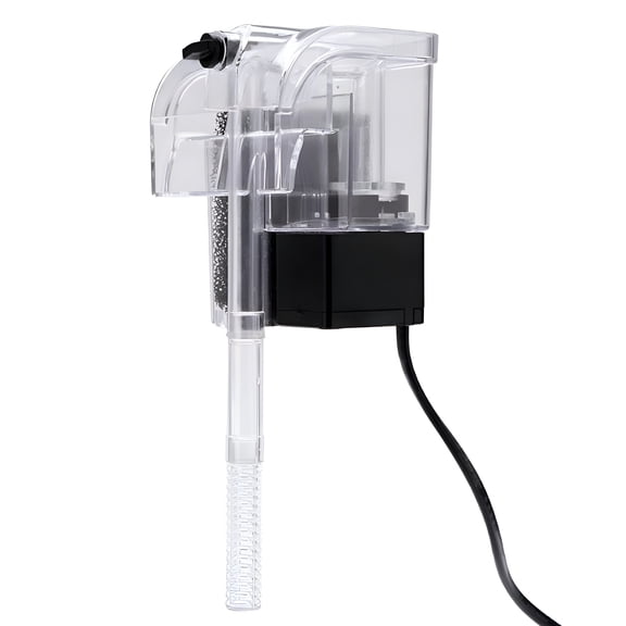 HIBIBUD 3 In 1 Hanging External Aquarium Filter Water Oxygen Circulation Filtrator Waterfall Filter Pump Fish Turtle Tank