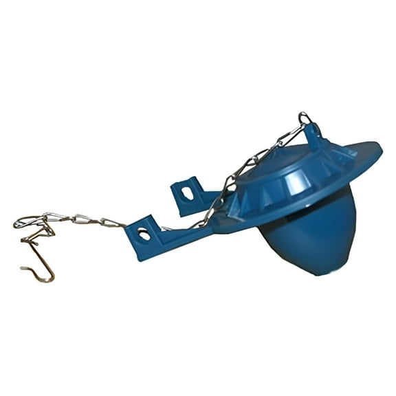 HIBIBUD 3 In. Vinyl Toilet Flapper with Chain