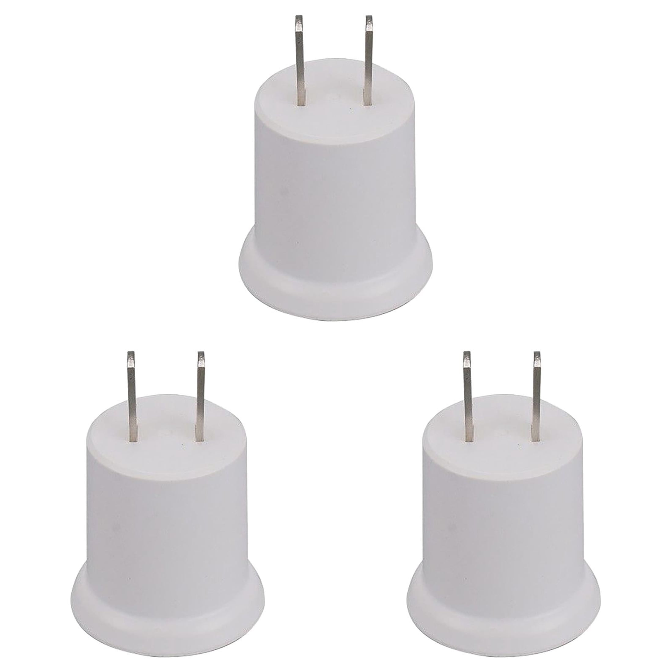 HIBIBUD 3 Pcs E26 Conversion Socket Light Bulb Outlet Adapter E27 Plug Thread Wall Holder | | E26 Conversion Socket Light Bulb Adapter E27 Plug Thread Wall Holder