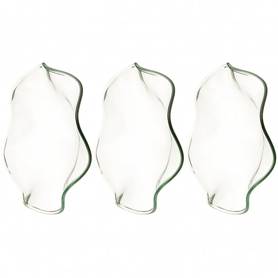 HIBIBUD 3 Pcs Essential Oil Candle Warmer Plate Oil Burner Oil Warmer Dish Tray Heating Plate Glass