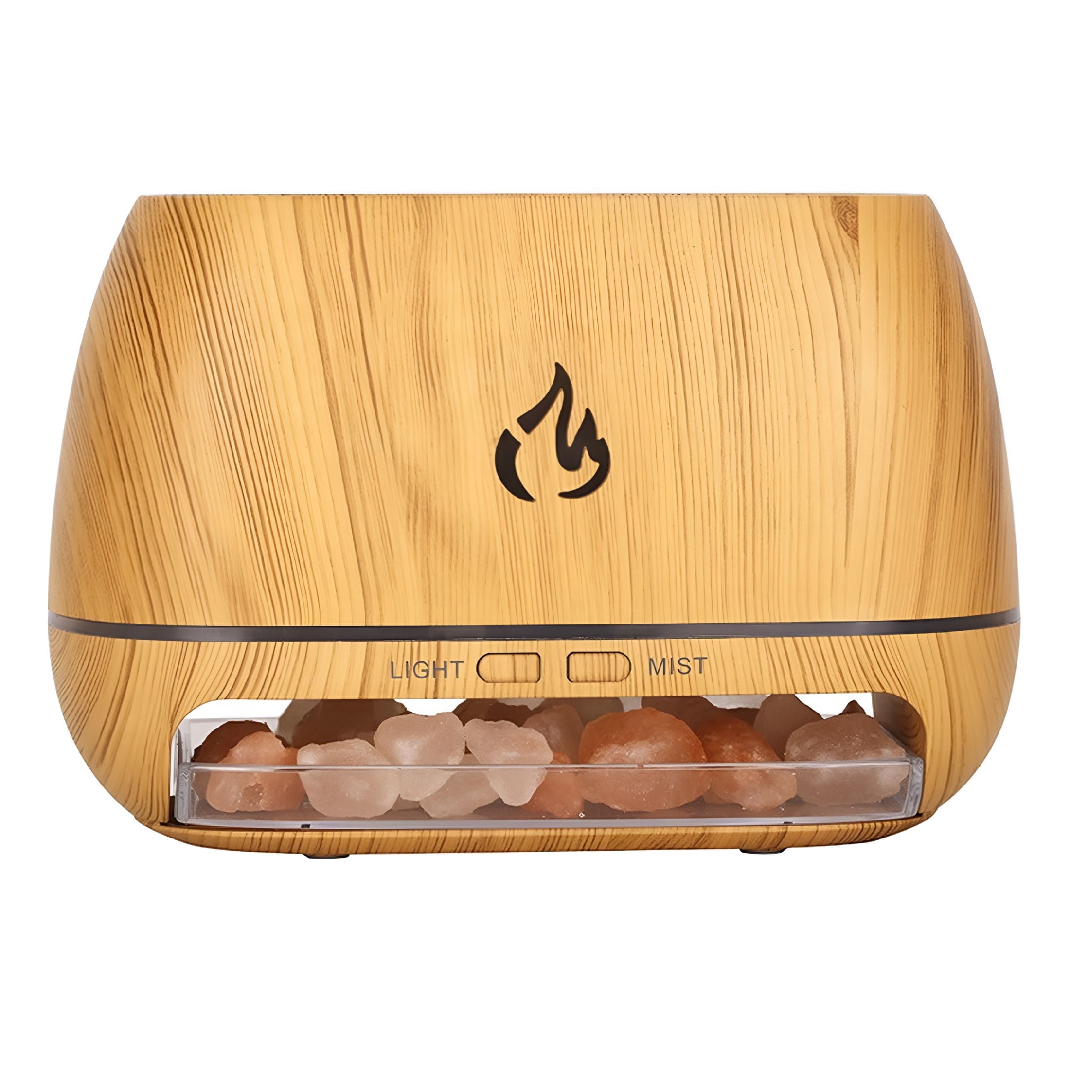 HIBIBUD 3-in-1 Himalayan Salt Rock Scent Diffuser,Ultrasonic Essential ...