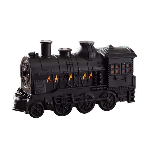 HIBIBUD 300Ml Vintage Steam Train Aromatherapy Essential Oil Diffuser Humidifier with 2-Color Led Light,Auto Shut-Off & Long-Lasting Mist,Train Design Home Fragrance Diffuser for Bedroom,Us Plug
