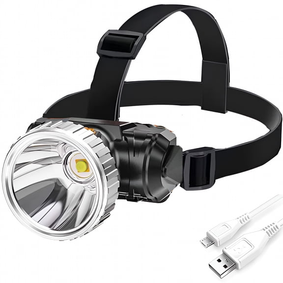 HIBIBUD 35000LM lamp Rechargeable LED Bright Lights light Flashlights Torch