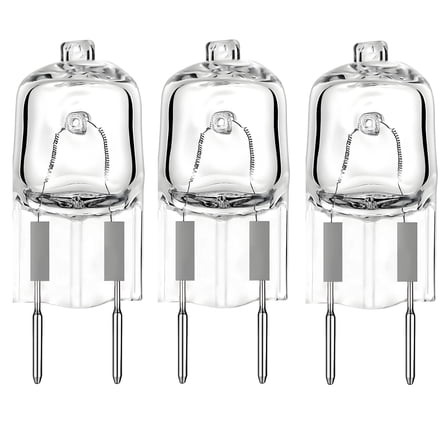 HIBIBUD 3Pcs G8 Halogen Light Bulbs,35W 120V 2 Pin Candle Warmer Lamp Bulb,Wax Warmer Bulbs,Candle Lamp Bulbs for Scented Lamps,Oil Warmers