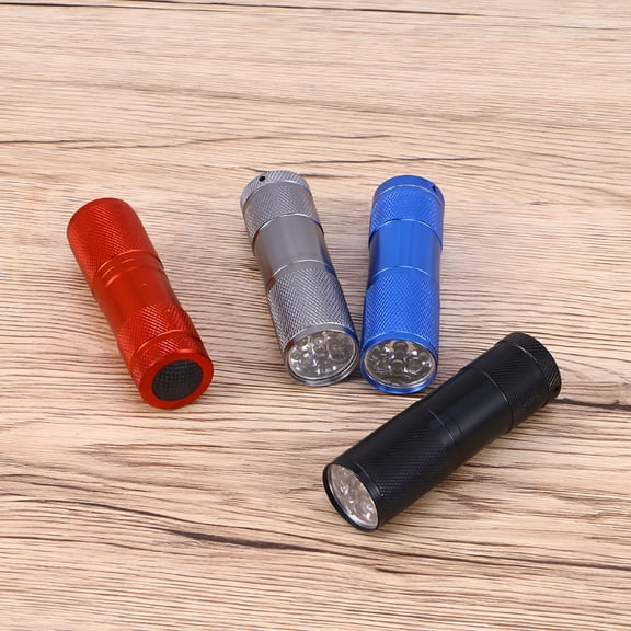 HIBIBUD 5 Pcs Aluminum Alloy Flashlight LED Mag Lights Small Flashlights Powerful Flashlights for Kids