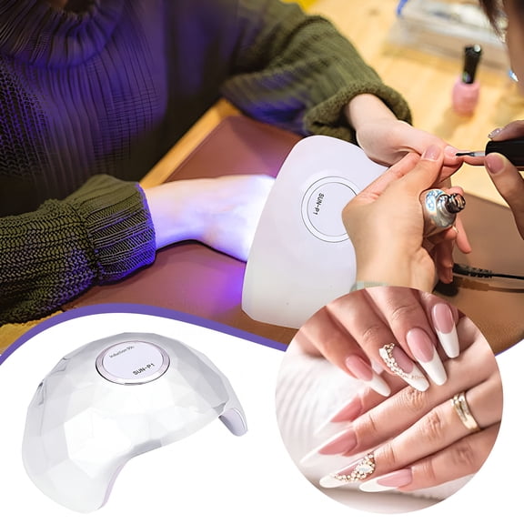 HIBIBUD 54W Gel Nail Lamp Nail Dryer LED Light For Gel Polish 99s Timers Accessories Curing Gel Toe Nails Resin Curing Light Beginner Nail Tech Kit With Everything Nail Kit Acrylic Set Nail