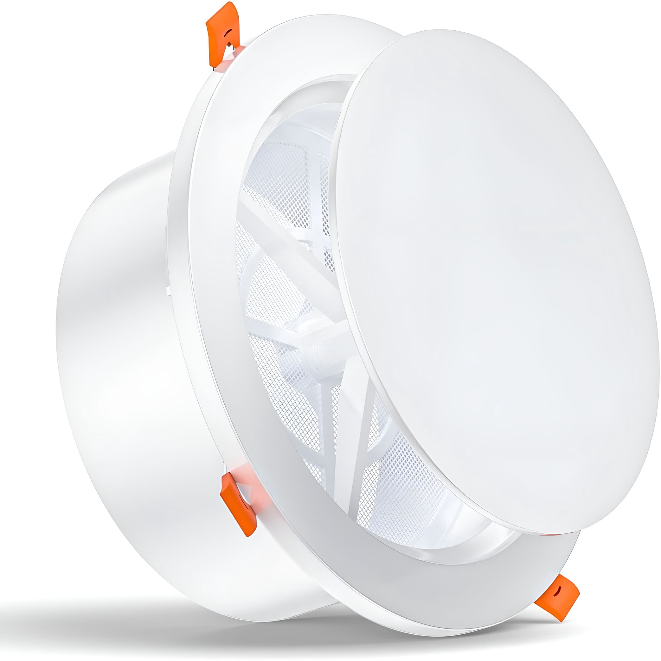 Diffuser For Removable Panel HIBIBUD 6 Inch Round Vent Cover with Adjustable Panel & Removable Mesh ...