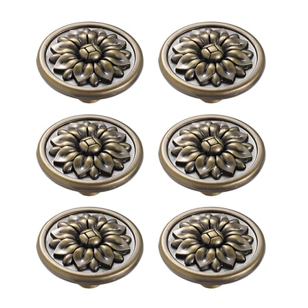 HIBIBUD 6Pcs Cabinet Knobs,Reflects Taste Knobs for Cabinets and Drawers,Timeless Classic Drawer Knobs