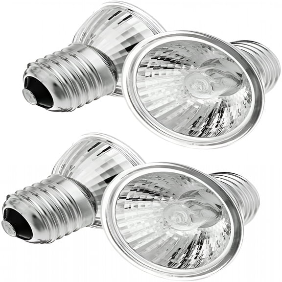 HIBIBUD 75W Basking Uva+Uvb Heat Bulbs for Reptiles & Amphibians Turtle Heating Lamp E26 Base Full Spectrum Sun Light Bulb Perfect for Terrariums,Tanks,and Cages 4-Pack