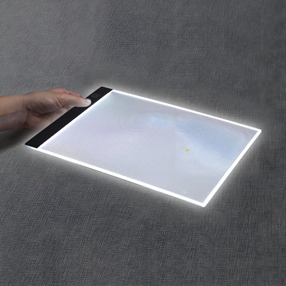 HIBIBUD A4 Light Pad for , Light Box for Tracing, A4 LED Light Board, 3-Color Light Light Board for Tattoo Drawing, Streaming, Sketching, Animation, Stenciling