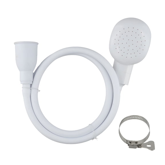 HIBIBUD Adjustable Quick-Connect Faucet Shower Head Attachment, 39 inch Hose for Pet Bathing, Children's Shampoo, Hair Washing - Universal Tap Adapter