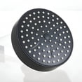 thumbnail image 1 of HIBIBUD Adjustable Rainfall Shower Head 4 inch Thickened High Pressure with Rubber Jets Black, 1 of 7