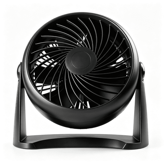 HIBIBUD Air Circulator,Small Tabletop Fan,Quiet Personal Fan for Home Or Office,3 Speeds,90 Degree Pivoting Head,Black,Ht900 90 Degree Pivoting Desk Fan