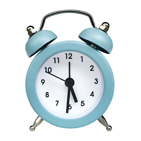 HIBIBUD Alarm Clock Twin Bell Loud For Heavy Sleepers Bedroom