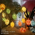 thumbnail image 1 of HIBIBUD Ambient Lighting,Easter Vibes Outdoor Lights for House,Fun and Festive Outdoor Lighting Permanent Outdoor Lights,Style2,2m, 1 of 4