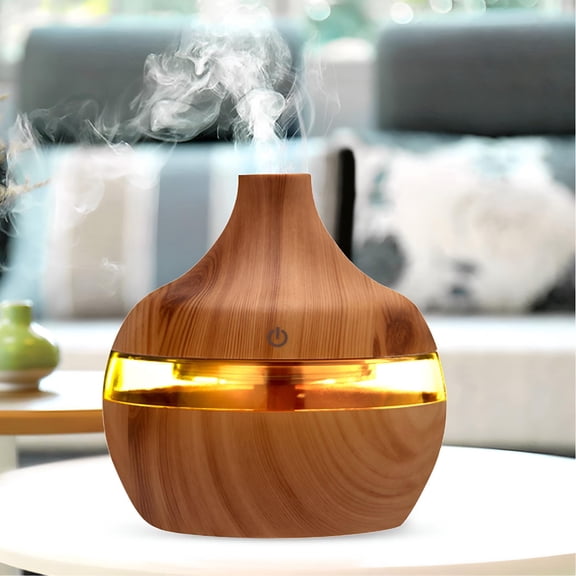 HIBIBUD Aromatherapy Essential Oil Diffuser,Ultrasonic Fragrant Oil Large Room Humidifier,Diffusers for Home with Timer and Waterless Auto-Off,LED Lights,Cool Mist Humidifiers