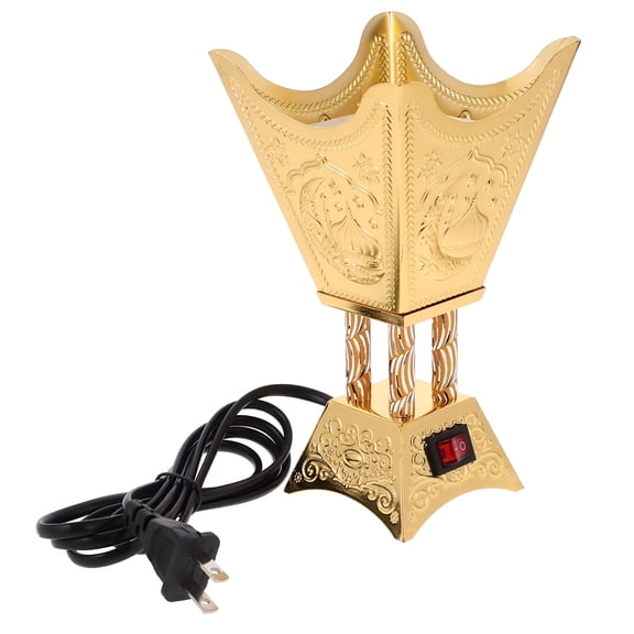 HIBIBUD Bakhoor Burner Electric Incense Burner Metal 1Pack