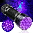 thumbnail image 1 of HIBIBUD Black Light Flashlight LED Pet Urine Stains Detector for Dog/Cat Urine,Dry Stains, 1 of 4