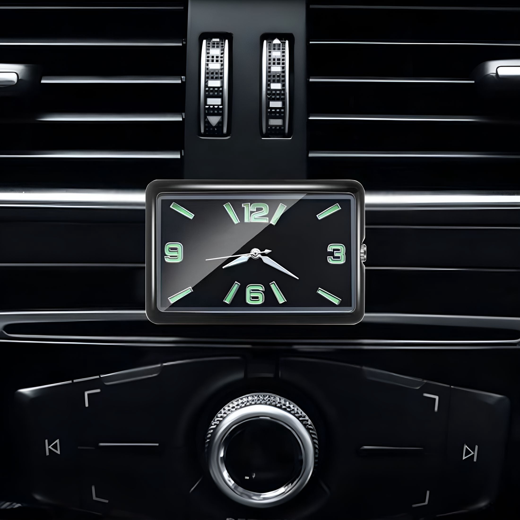 HIBIBUD Car Dashboard Digital Clock with Jumbo LCD Time & Day Display ...