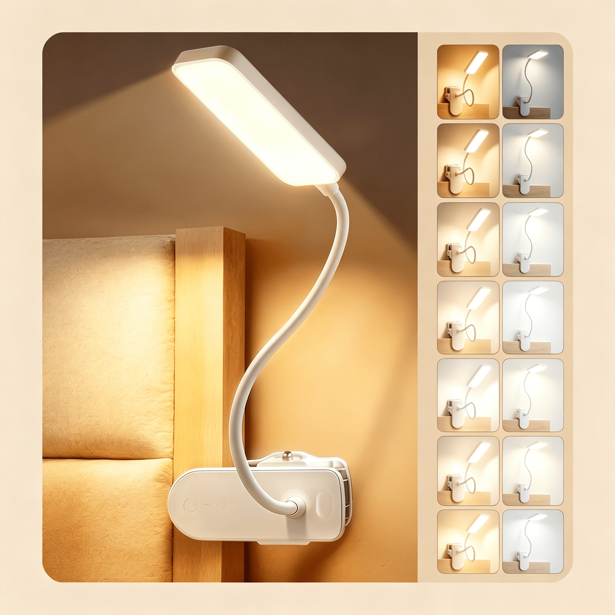 Hibibud Book Lights for Reading and Tasks - Walmart.com