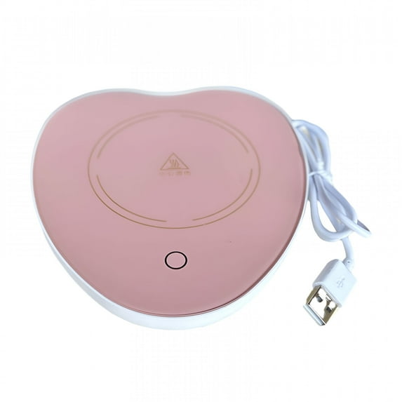 HIBIBUD Coffee Mug Warmer for Desk Auto Shut Off,Candle Wax Melt Warmer for Jar Candles,Safely Releases Scents Without a Flame,Electric Self Heated Plate for Heating Milk,Tea,Hot Chocolate