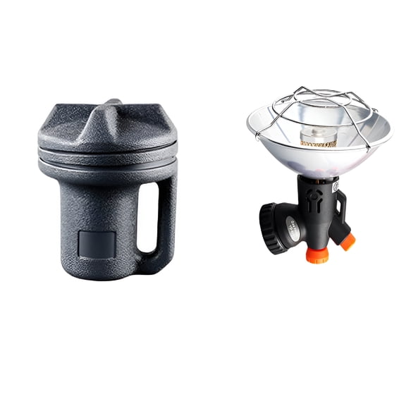 HIBIBUD Compact Outdoor Heater for Camping and Fishing, Portable Grill-Compatible Design for Tent Use, Mini Heating Stove Solution for Sun Exposure Areas