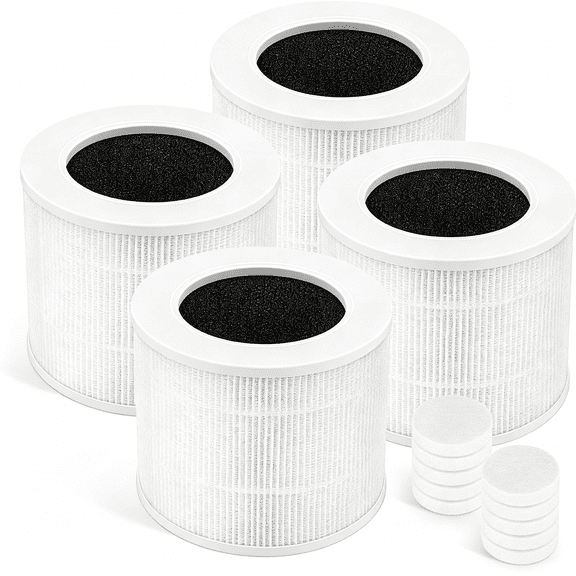 HIBIBUD Core Mini Replacement Filter Compatible with Core Mini Air Purifier,3-In-1 Upgraded Filtration Core Mini-P Replacement Filter with Activated Carbon