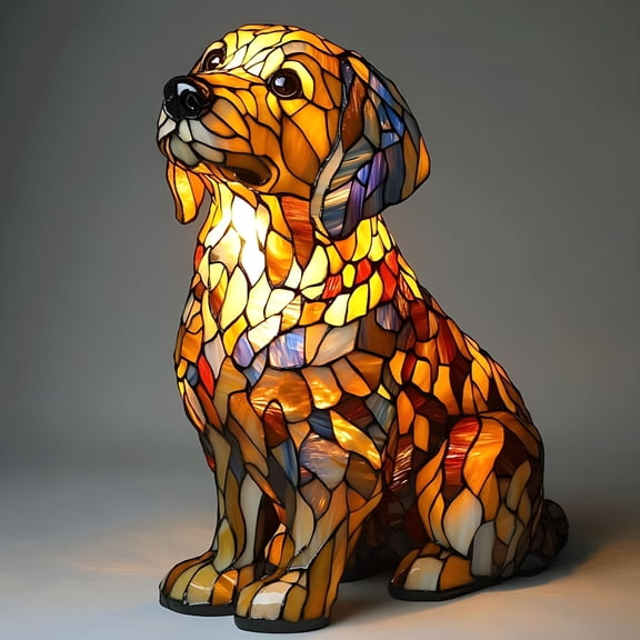 HIBIBUD Dog Series Art Night Light