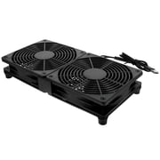 HIBIBUD Double Window Fan Portable Fans That Blow Cold Air Cooling Dual