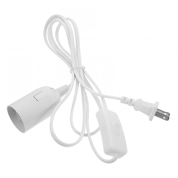 HIBIBUD 2026 New E27 Led Light Socket Extension Cord with On/Off Switches and Power Plug Bulb Socket for Pendant Lighting Bulb Lamp in Kitchen Bedroom Restaurant