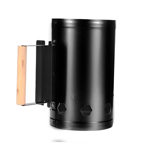 HIBIBUD Efficient Charcoal Ignition Starter Bucket-Convenient Tool for Quick Barbecue Grill Fires