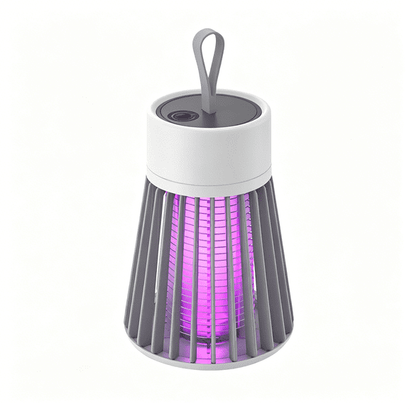 HIBIBUD Electric Bug Zapper Outdoor, Rechargeable Mosquito Lamp with Hanging Loop, Portable Mosquito Killer for Indoor Outdoor Home Camp, Fly Zapper, Fly Traps, Mosquito Zapper