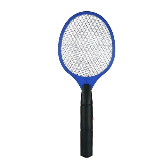 HIBIBUD Electric Fly Swatter Bug Zapper Mosquito - Indoor Outdoor Zapping Racket for Pest - Safe to Touch with 3-Layer Safety Mesh,Pack of 1,7.4x18.3"