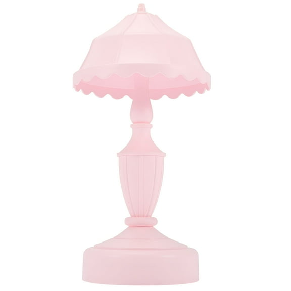 HIBIBUD Eye Protection Desk Lamp for Bedrooms,Table Manual Lamp for Students and Children,Pink