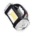 thumbnail image 1 of HIBIBUD Flashlights High Lumens,Seven Light Sources Rechargeable Flashlights,Front and Rear Dual Lights Flashlight Camping,Silver2, 1 of 7