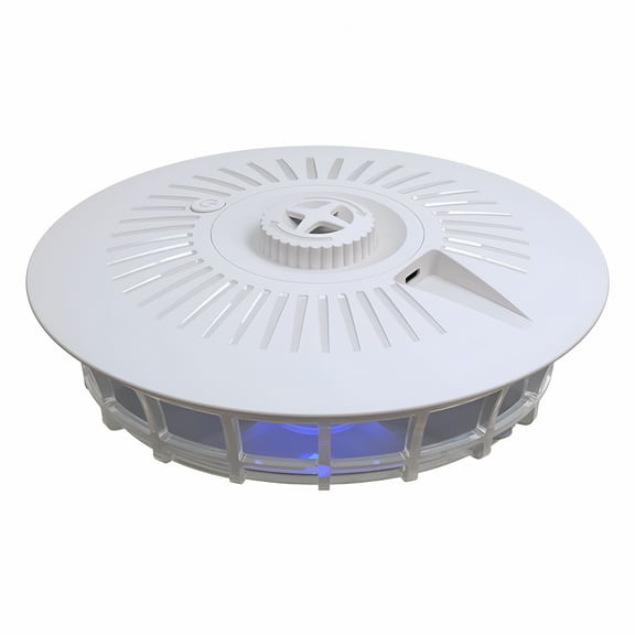 HIBIBUD Flea Trap with LED Light, Odorless Insect Catcher for Bed Bugs & Moths, USB/Battery