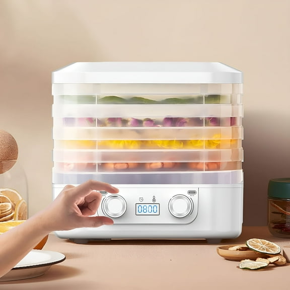 HIBIBUD Food Freeze Dryer Machine with 5 Trays for Home,Digital Adjustable Timer&Temperature Control,Digital Food Dehydrator,Ideal for Fruits,Meat,Vegetables,Candy&Snacks (Blue)