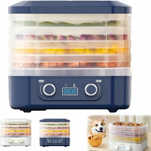 HIBIBUD Food Freeze Dryer Machine for Home,New Digital Freeze Dryer,Multi-Layer Fruit Freeze Dryer,Adjustable Temperature Meat Freeze Dryer,Compact Food Dehydrator for Home Kitchen