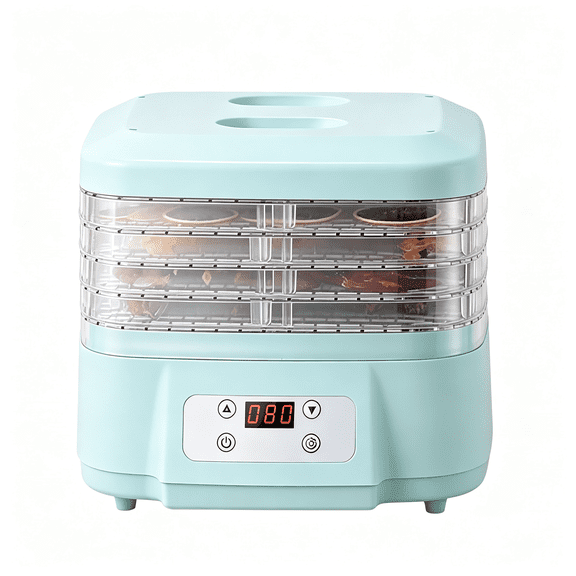 HIBIBUD Freeze Dryer Machine for Home,360 Airflow Food Dehydrator Machine with 5 Trays,Food Dehydrator Machine with Digital Adjustable Timer&Temperature Control,For Beef Fruits Meat