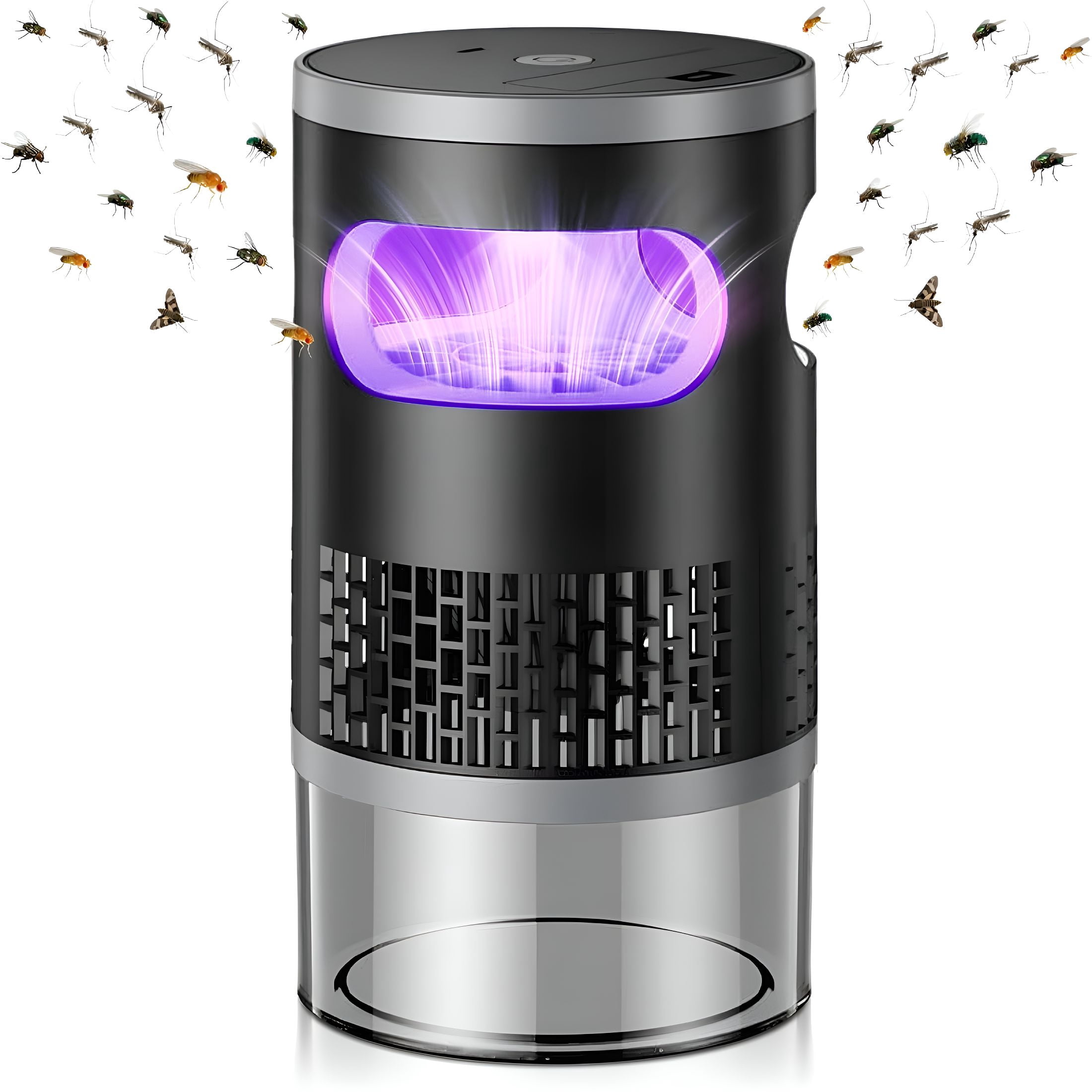 HIBIBUD Fruit Fly Trap Indoor Brushless Motor Gnat Traps for Indoor Gnats Killer,Powerful Suction Bug Insect Trap,Nat Trap Killer,Mosquito Catcher for Fruit Flies Gnats Nats Plants Moths Bug Insect