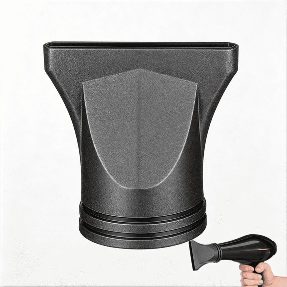 HIBIBUD Hair Dryer Nozzle Replacement Universal Attachment Flat Plastic Concentrator Blow Dryer Attachment Hair Dryers Accessories for Outer Diameter 4.5 Cm to 4.6 Cm