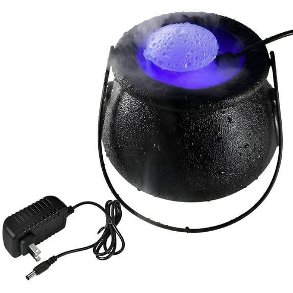 HIBIBUD Halloween Fogger Color Changing Party Prop Smoke Lighting Lights with 12 Color Changing LED Lights