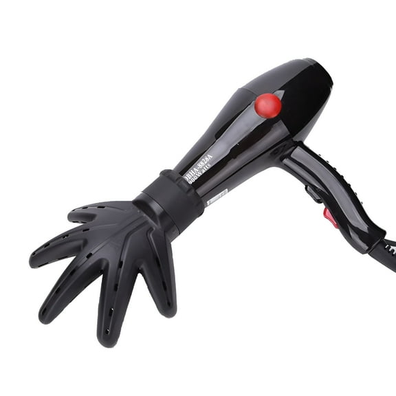 HIBIBUD Handheld Hair Diffuser for Curly Hair, Universal Salon Blow Dryer Attachment, Lightweight Portable Air Diffuser for Styling, Drying, and Defining Natural Curls