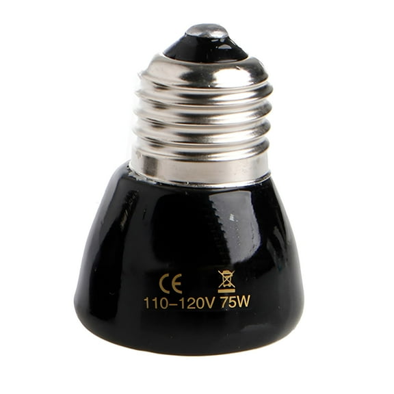 HIBIBUD Heat Bulb Impact-Resistant Infrared Thermal Ceramic Spiral Heat Lamp Brooder for Reptile