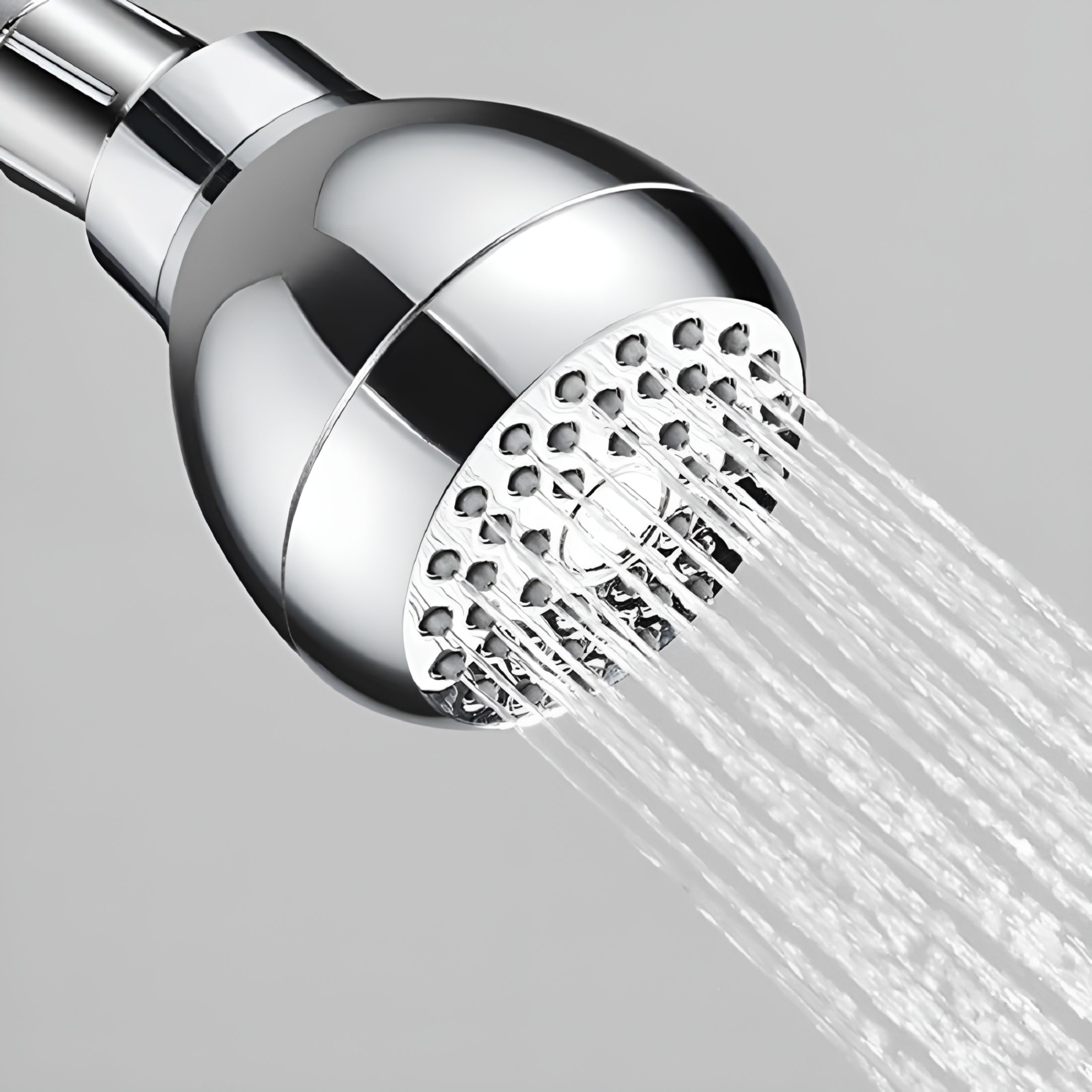 HIBIBUD High Pressure Shower Head 3 Inch Anti-leak Anti-clog Fixed ...