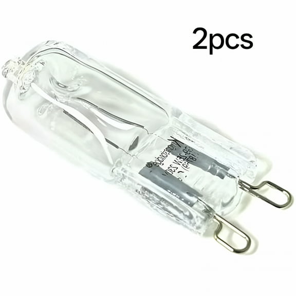 HIBIBUD High Temperature Resistant G9 Halogen Oven Light Bulb 40W for Microwaves and Ovens