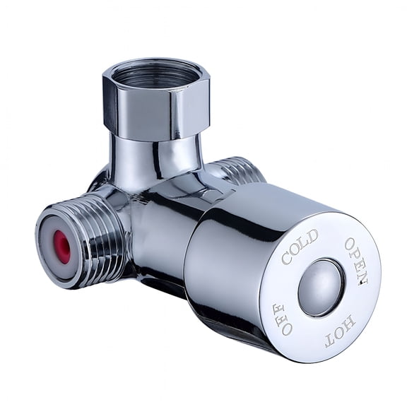 HIBIBUD Hot Cold Water Mixing Valve Thermostatic Mixer Temperature Control Shower Faucet