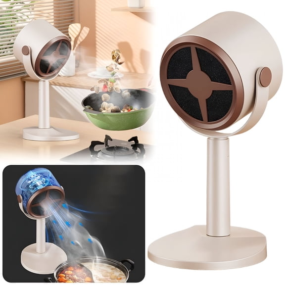 HIBIBUD Household Range Hood Small Kitchen Countertop Extractor Portable Powerful Oil Suction Device Portable Range Hood for Cooking