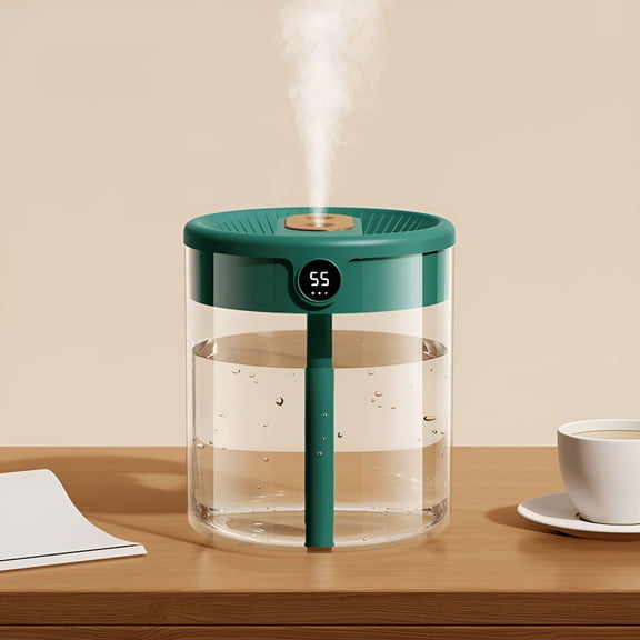 HIBIBUD Humidifier Plant Humidifier Ultra-Quiet with Humidity Indicator 2000Ml