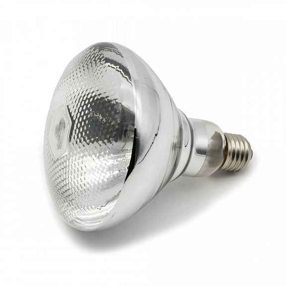 HIBIBUD Infrared Heating Lamp Bulbs Clear Hard Explosion-Proof Glass Eco-Friendly UV Coating for Animal,Bathroom Warming Light Bulb (150W,120V)